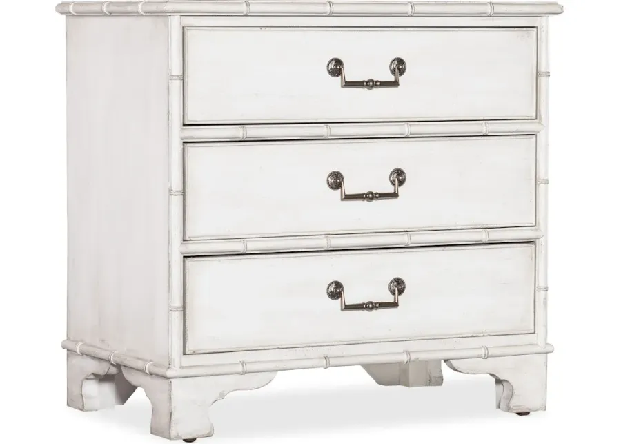 Charleston Three-Drawer Nightstand