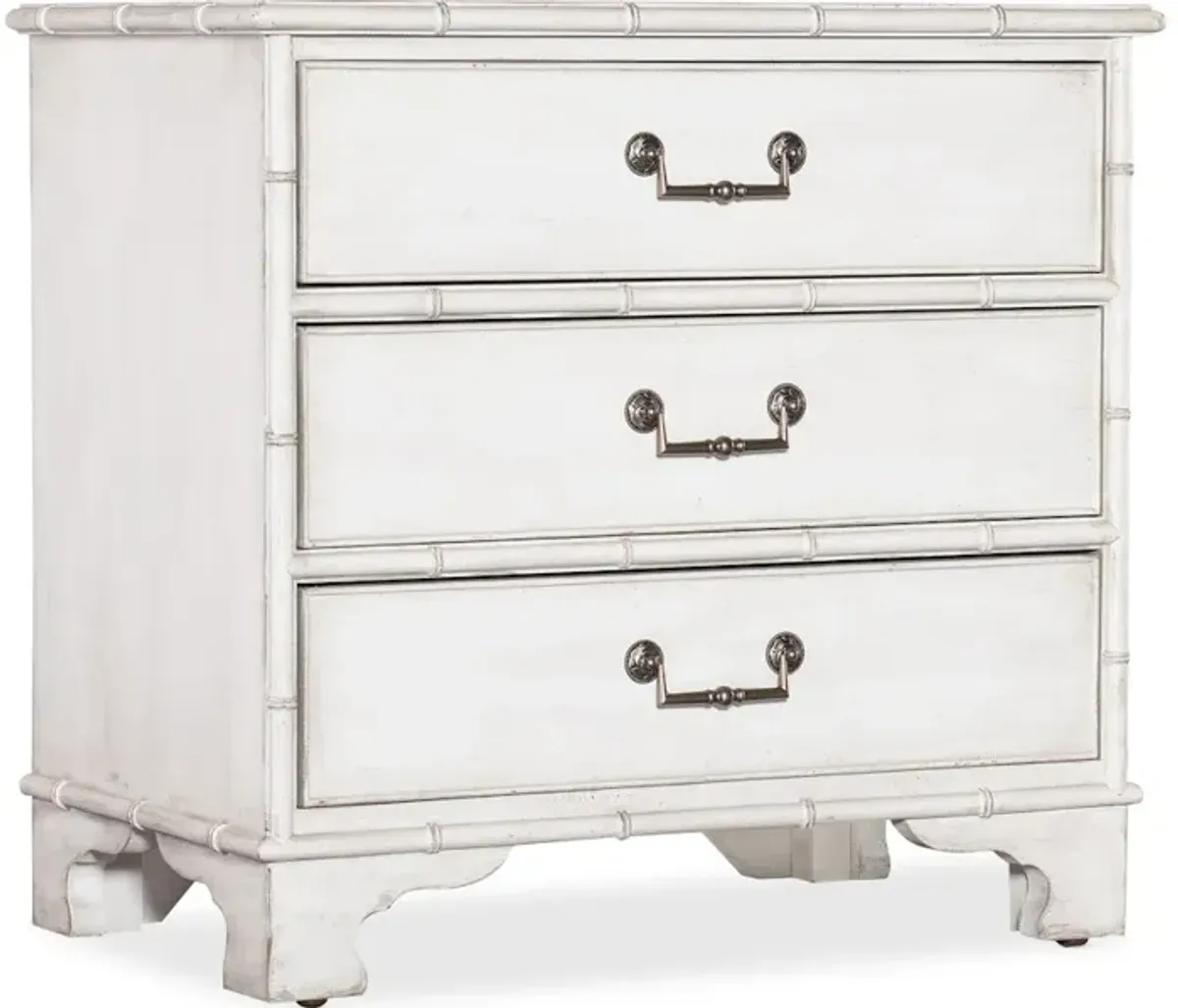 Charleston Three-Drawer Nightstand