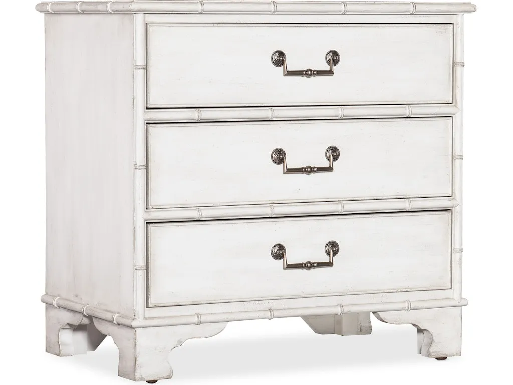 Charleston Three-Drawer Nightstand