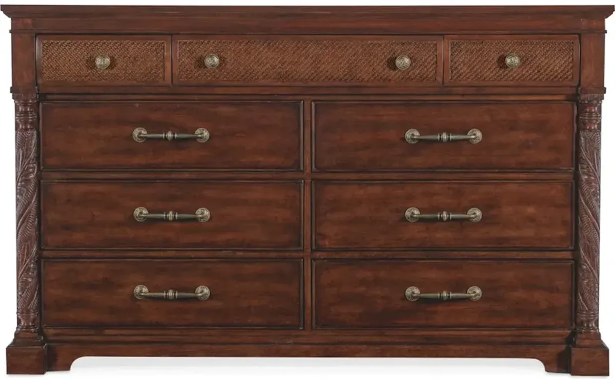 Charleston Nine-Drawer Dresser