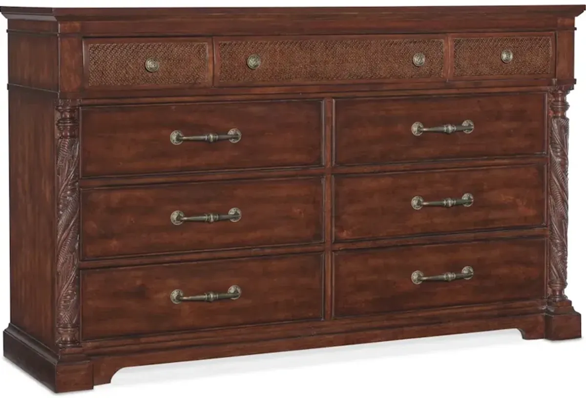 Charleston Nine-Drawer Dresser