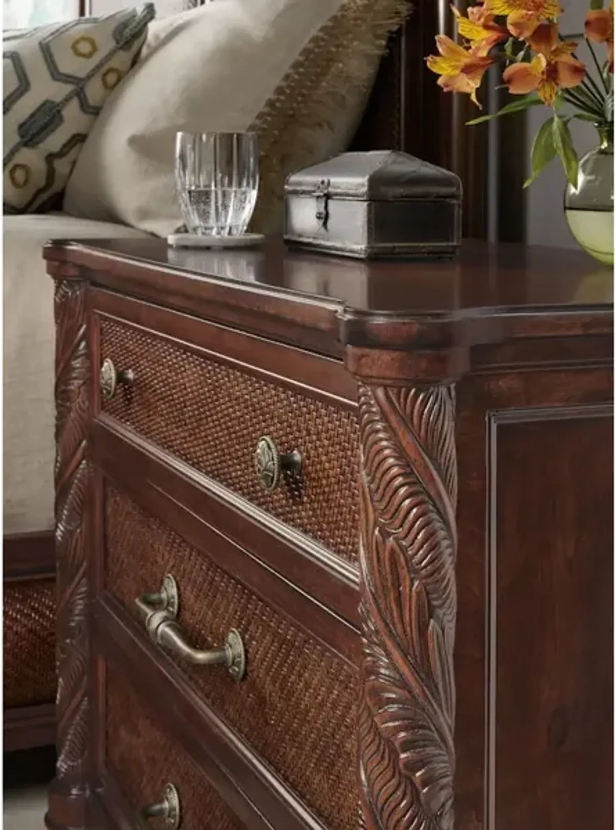 Charleston Three-Drawer Nightstand