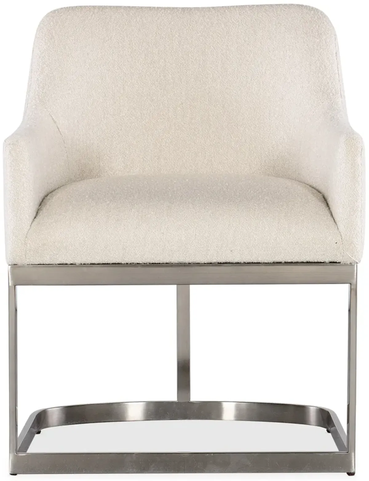 Modern Mood Upholstered Arm Chair w/Metal Base