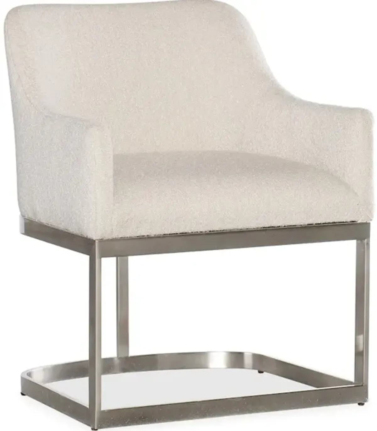 Modern Mood Upholstered Arm Chair w/Metal Base