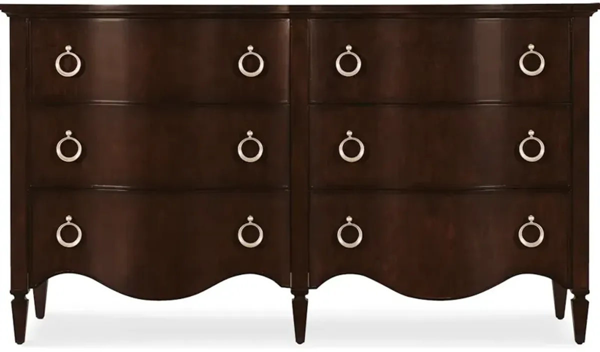 Bella Donna Six-Drawer Dresser