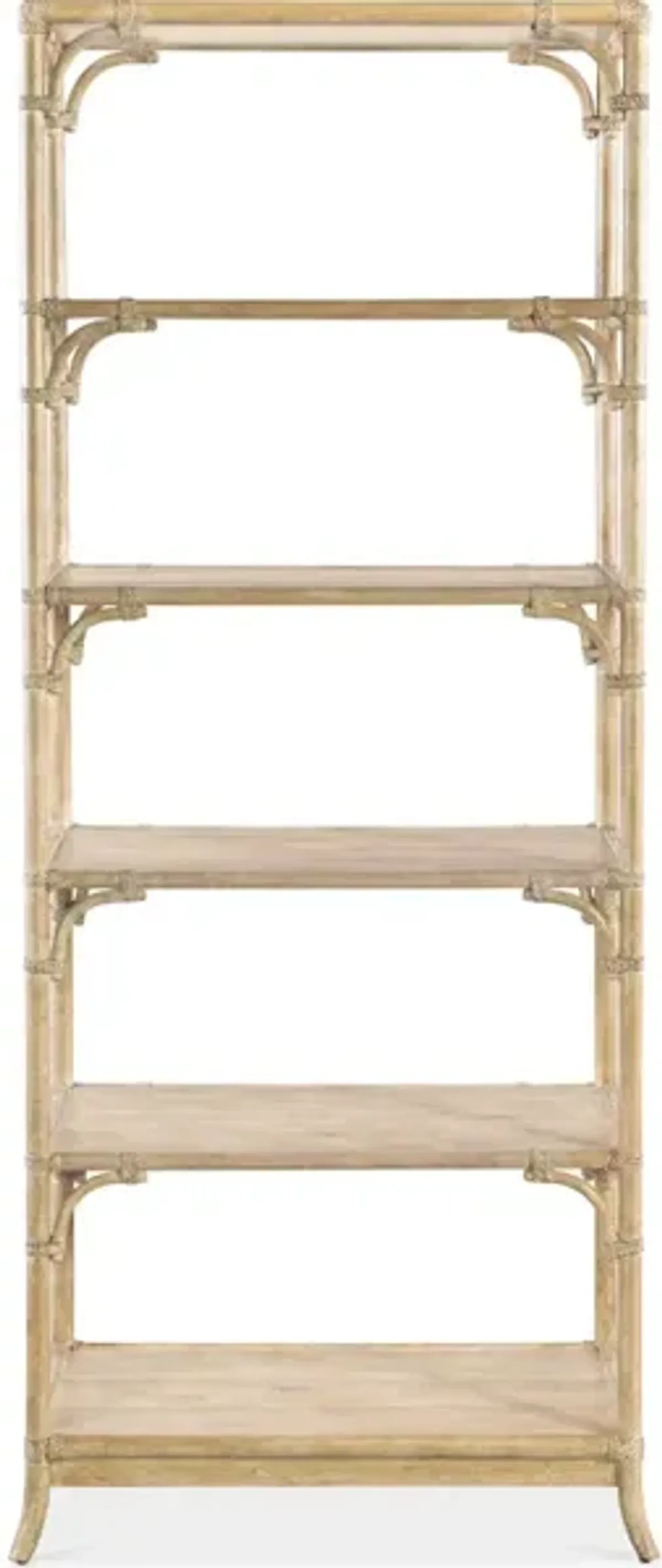 Retreat Pole Rattan Bookcase