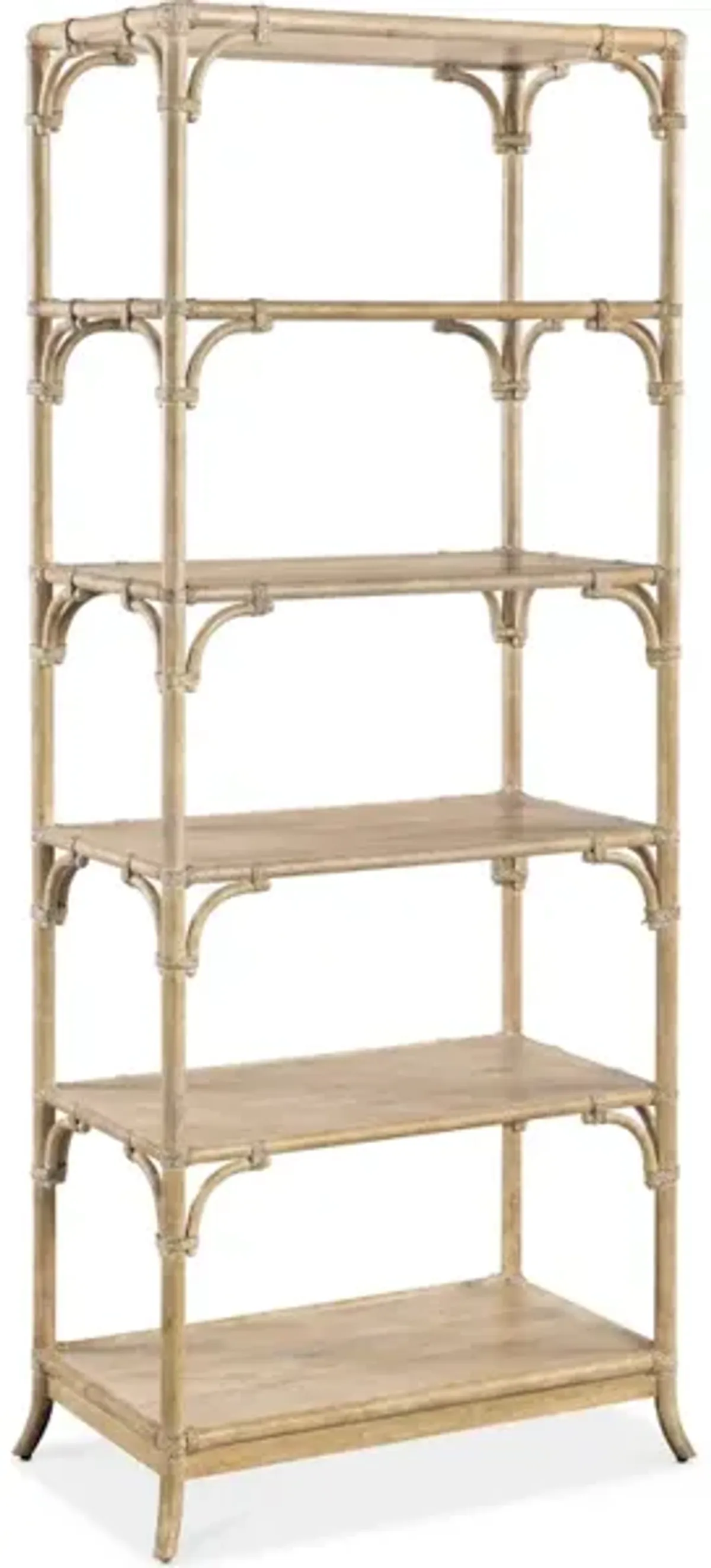 Retreat Pole Rattan Bookcase