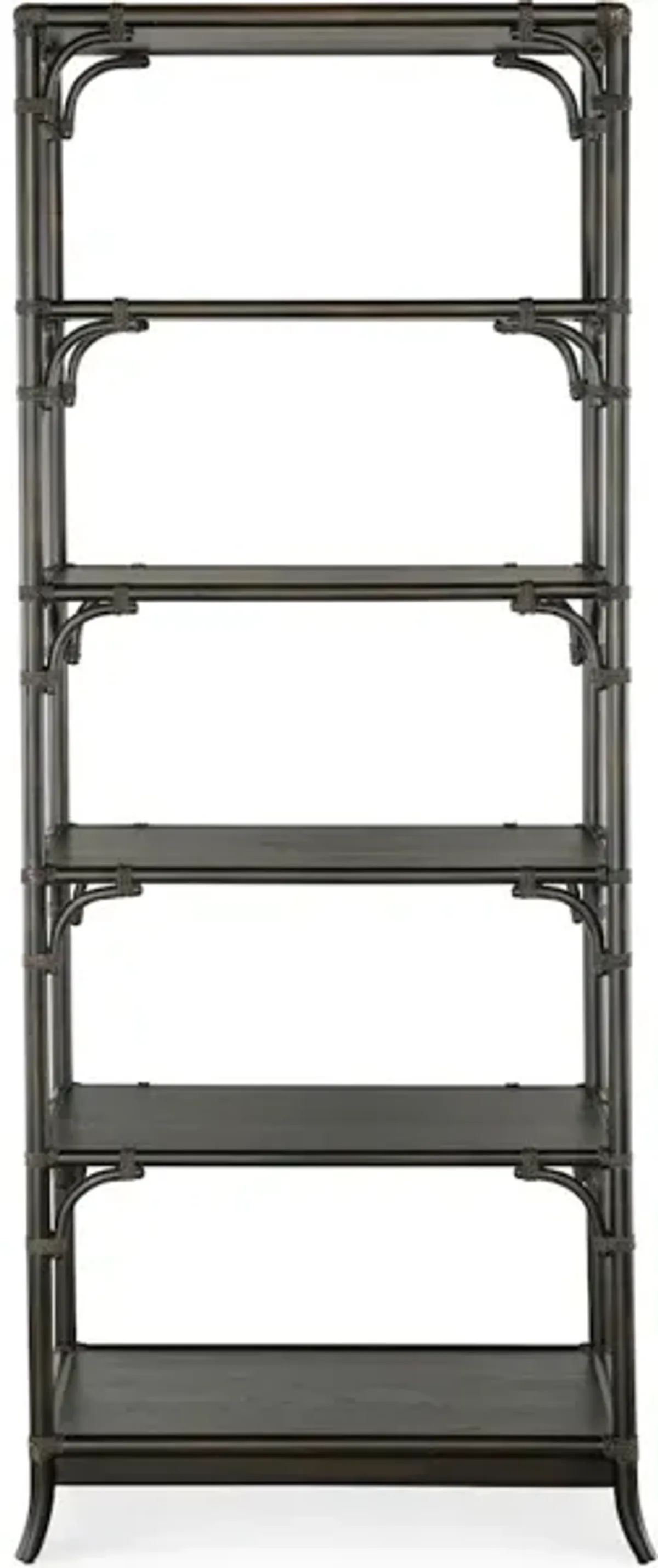 Retreat Pole Rattan Bookcase