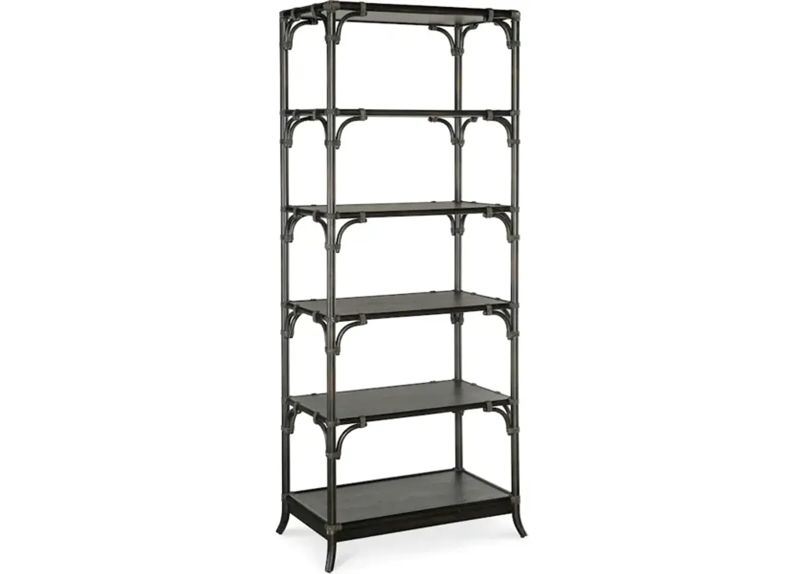 Retreat Pole Rattan Bookcase