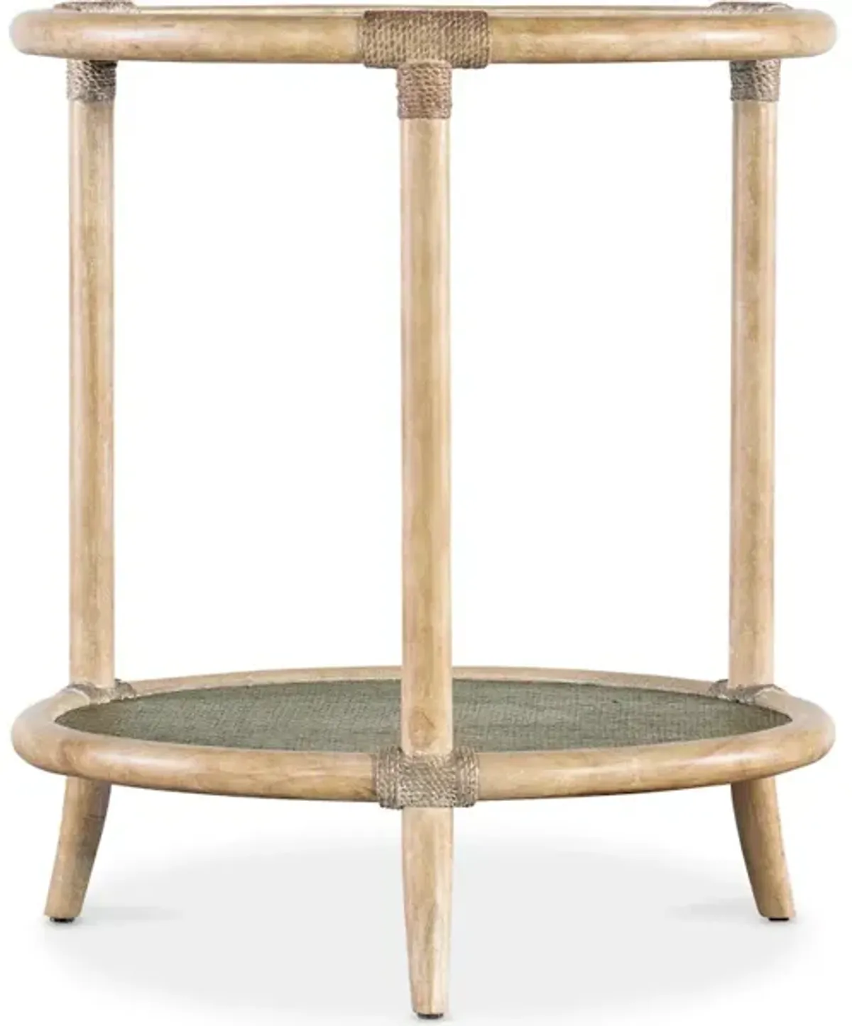 Retreat Raffia End Table