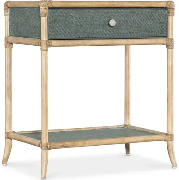 Retreat Pole Rattan Bedside Table