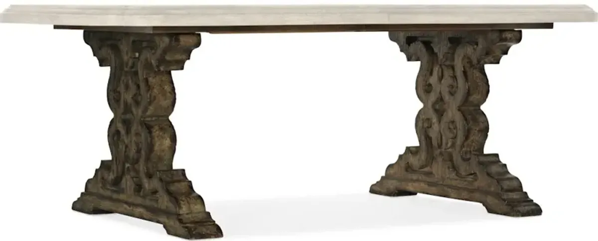 La Grange Le Vieux Pedestal Dining Table Base