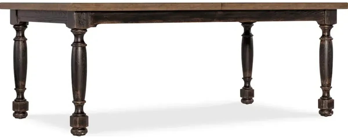 Americana Leg Dining Table w/1-22in leaf