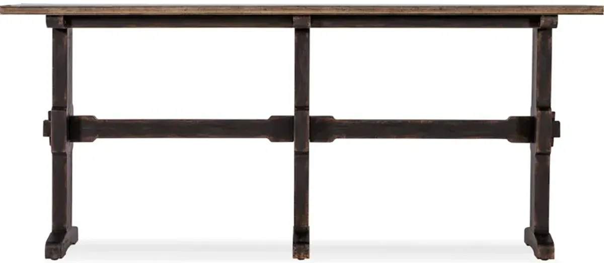 Americana Trestle Console Table