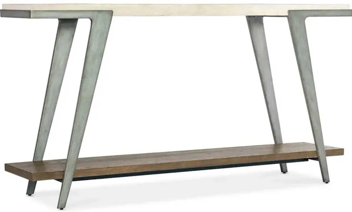 Commerce and Market Boomerang Console Table