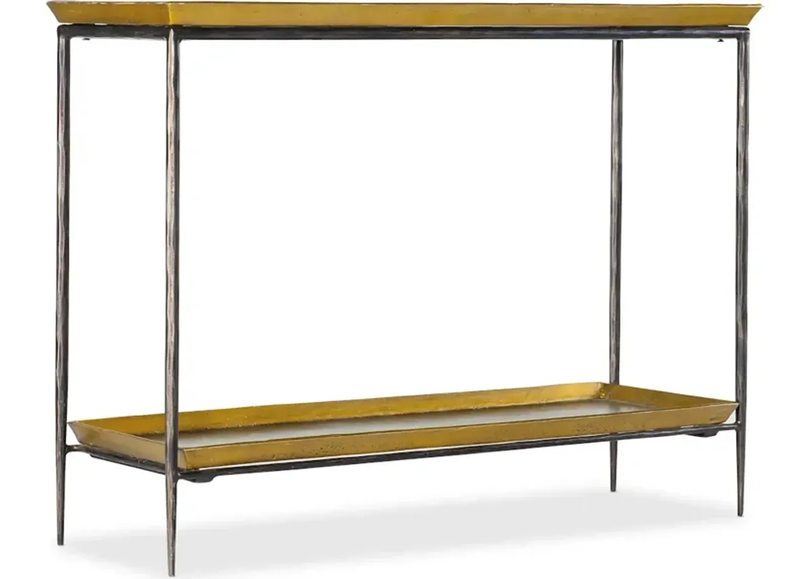 Commerce & Market Tray Top Metal Console