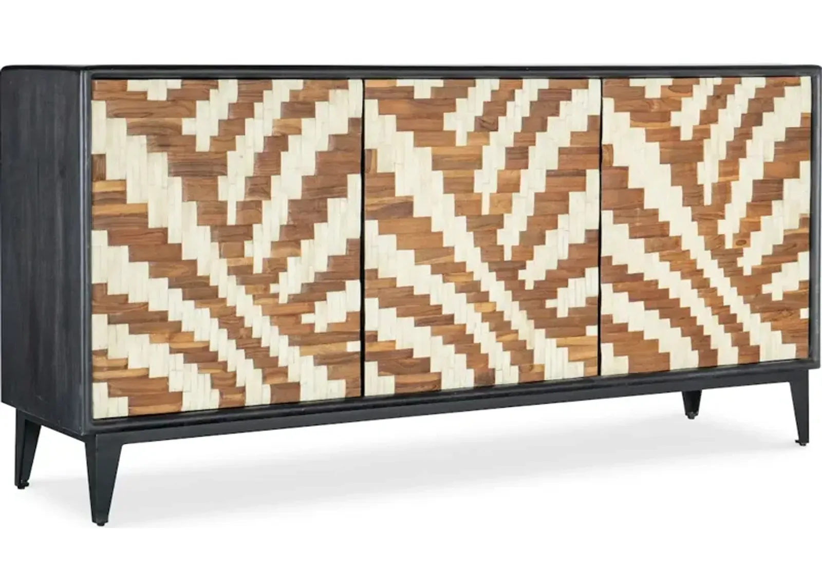 Commerce and Market Entwined Credenza