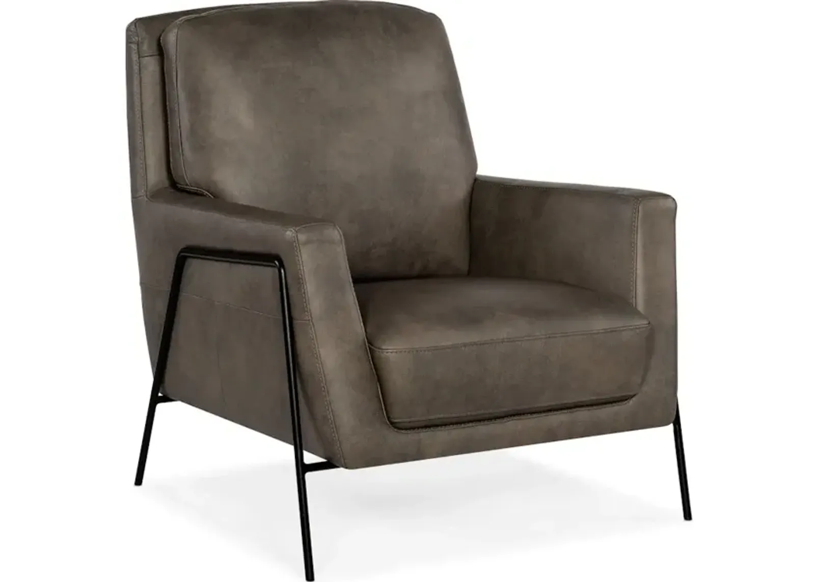 Amette Metal Frame Club Chair