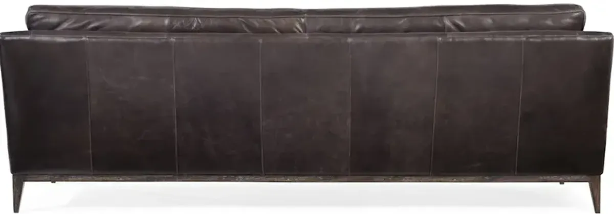 Kandor Leather Stationary Sofa