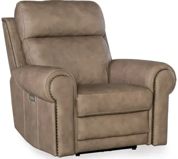 Duncan Power Recliner w/Power Headrest & Lumbar