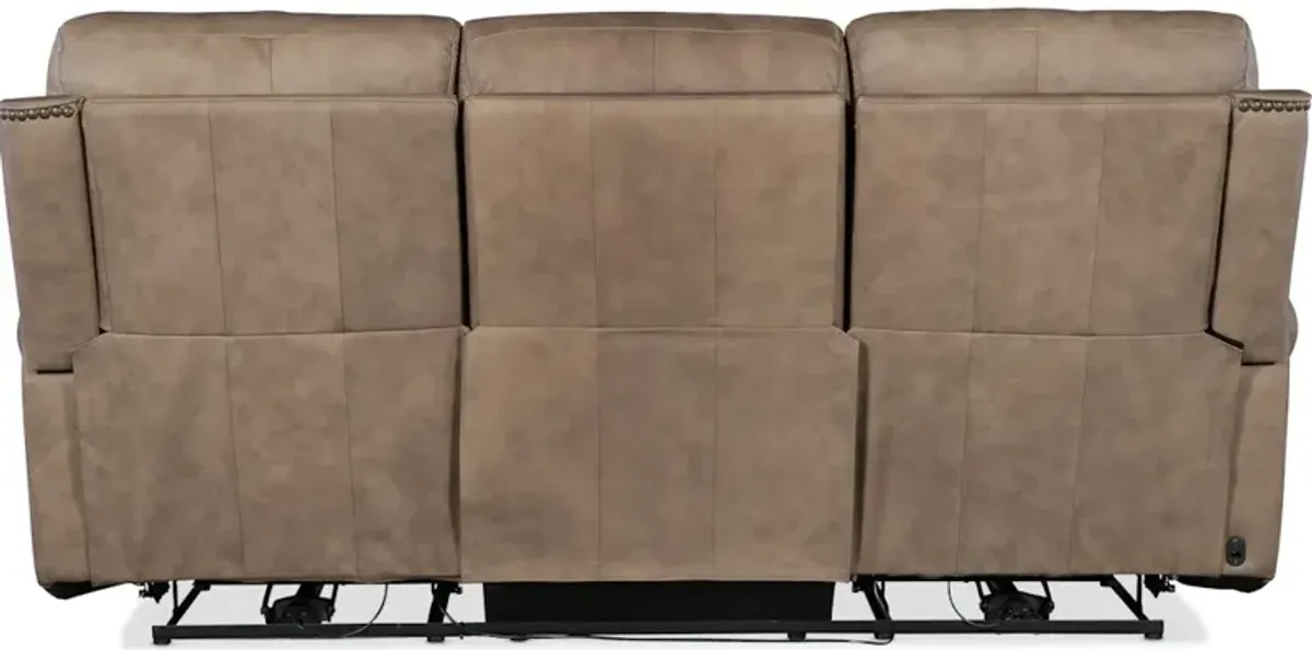 Duncan Power Sofa w/Power Headrest & Lumbar