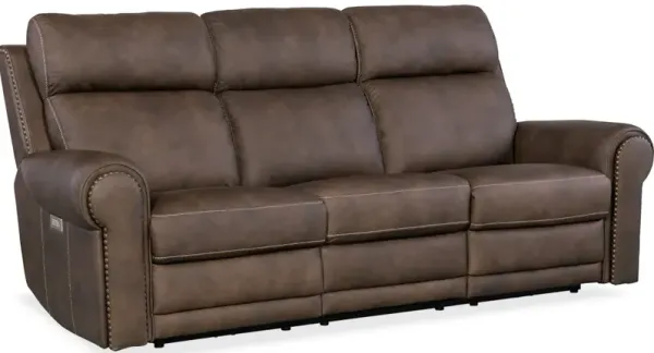 Duncan Power Sofa w/Power Headrest & Lumbar