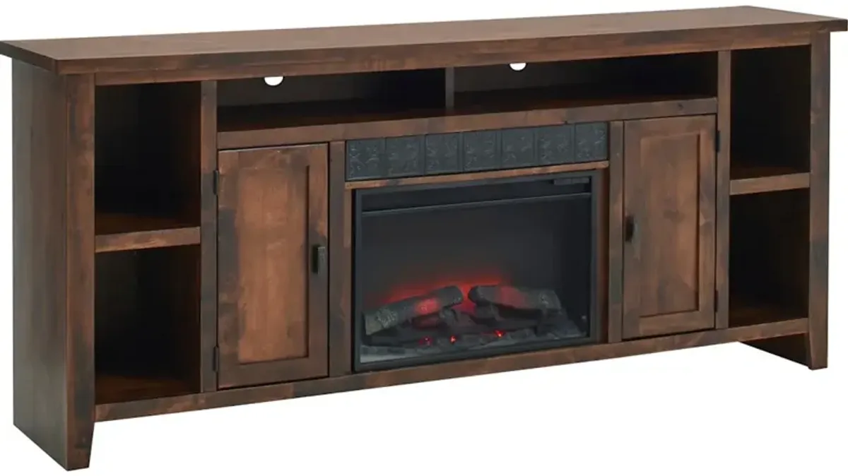 84 Inch Fireplace Console