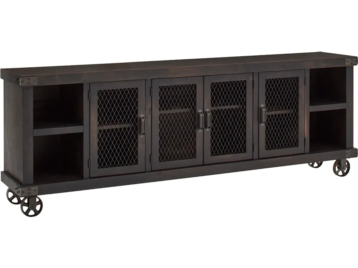 96 Inch Console with 4 Doors