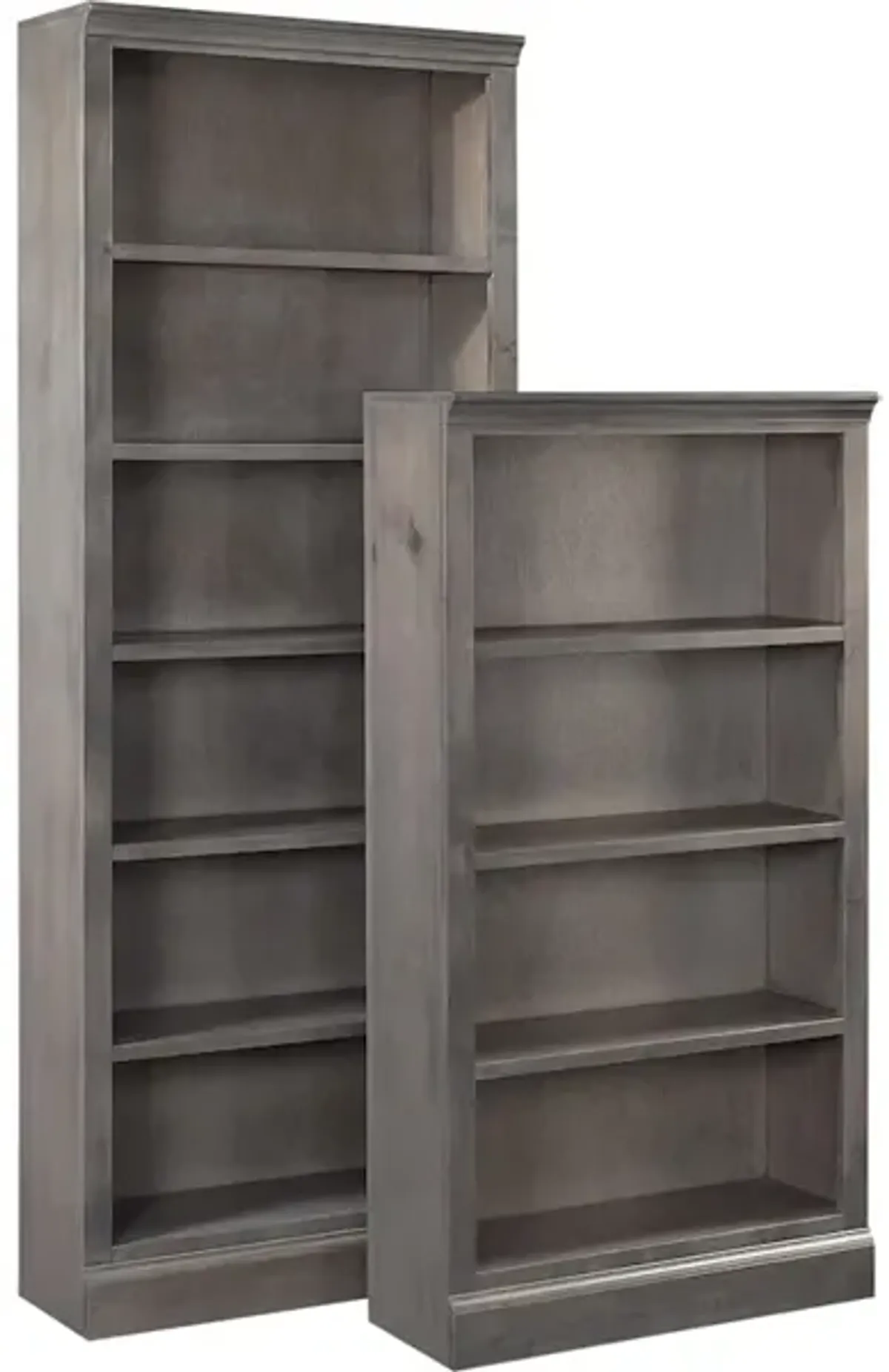 74 Inch Bookcase with 4 fixed shelves