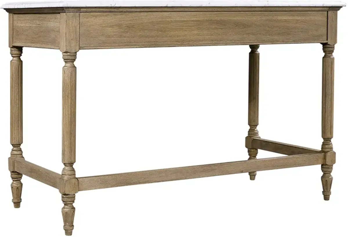 Writing Desk with Marble Top