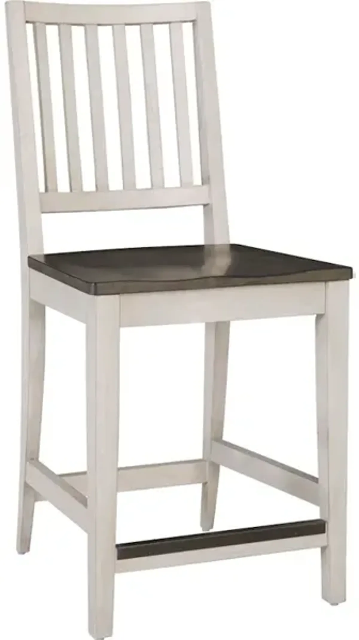 Counter Height Chair with Wood Seat (2/Ctn)