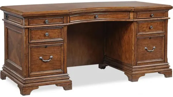 66 Inch Curved Exec Desk