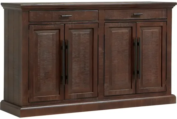 65 Inch Console with 4 Doors