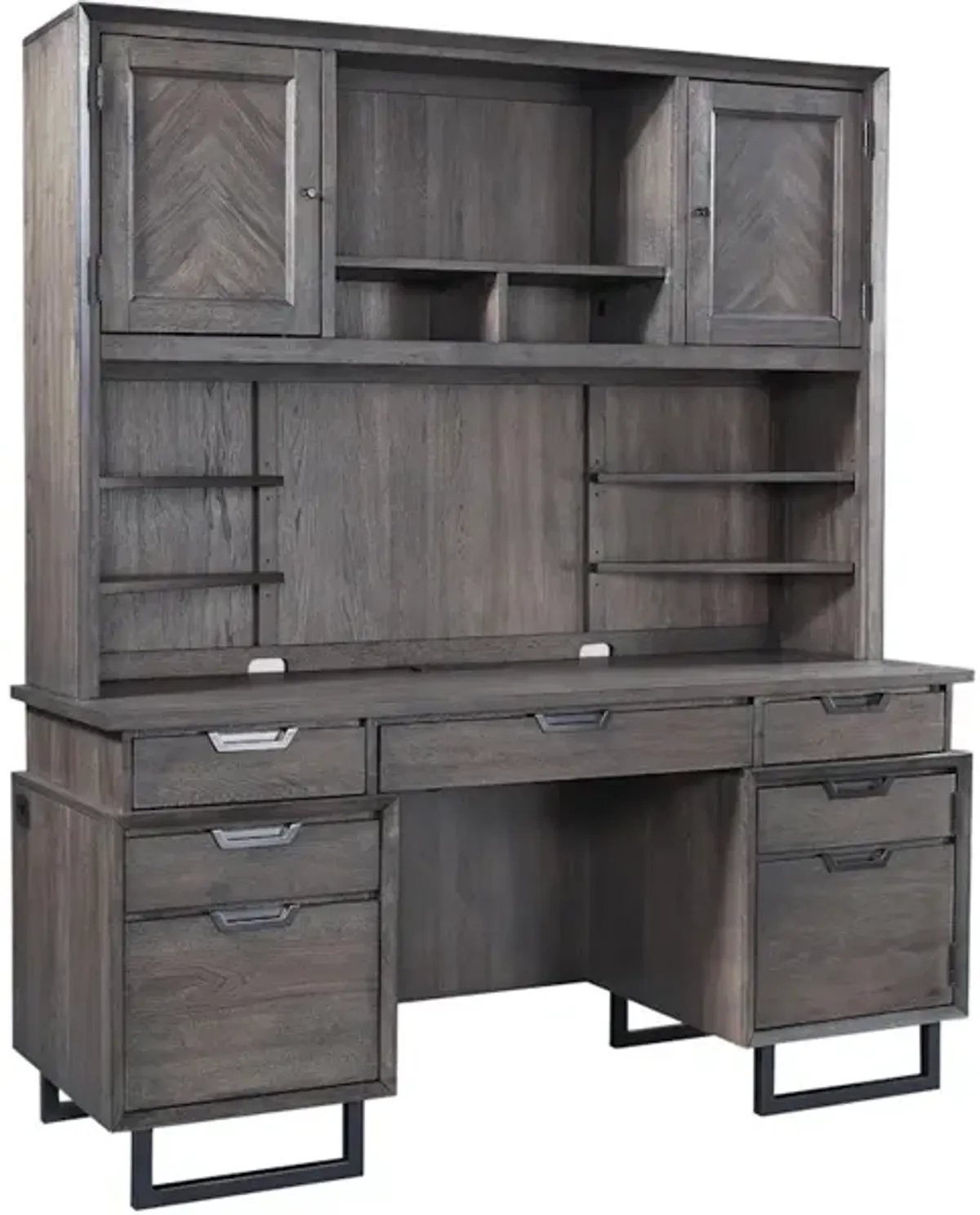 66 Inch Credenza Hutch