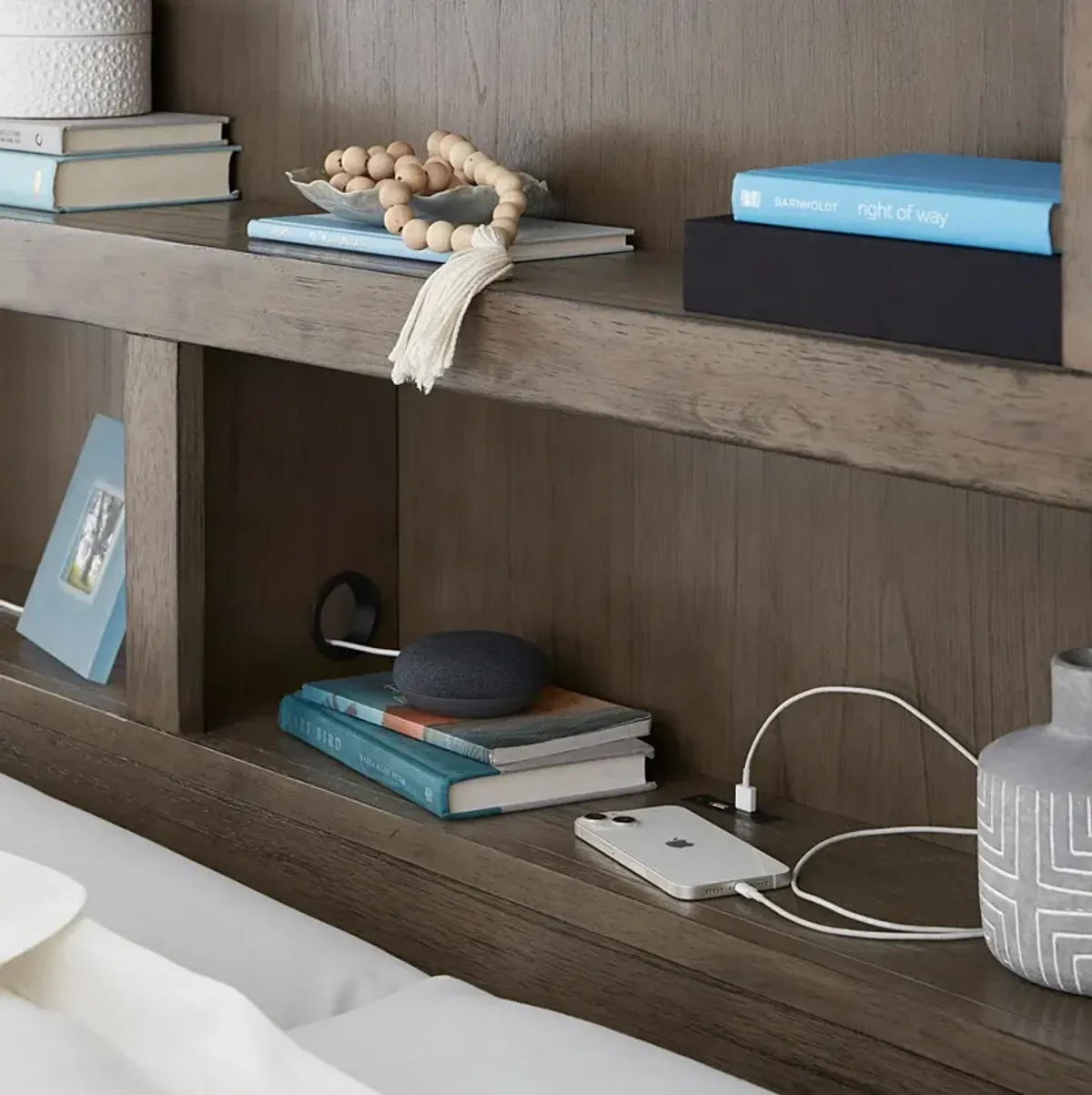 King Platform Headboard