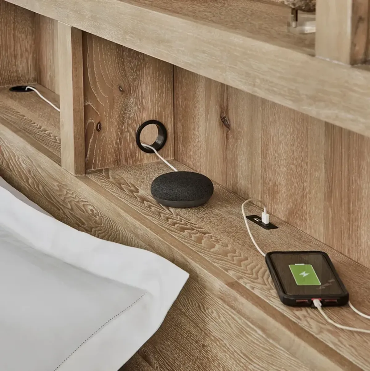 King Platform Headboard