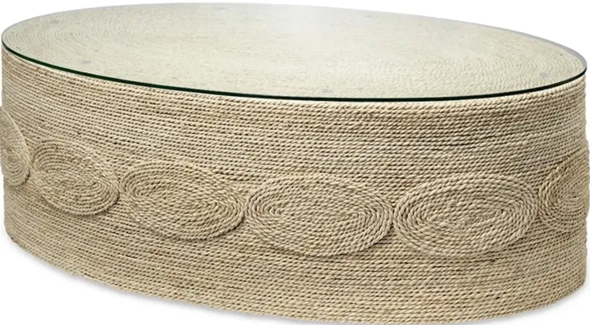 Barbados Oval Coffee Table