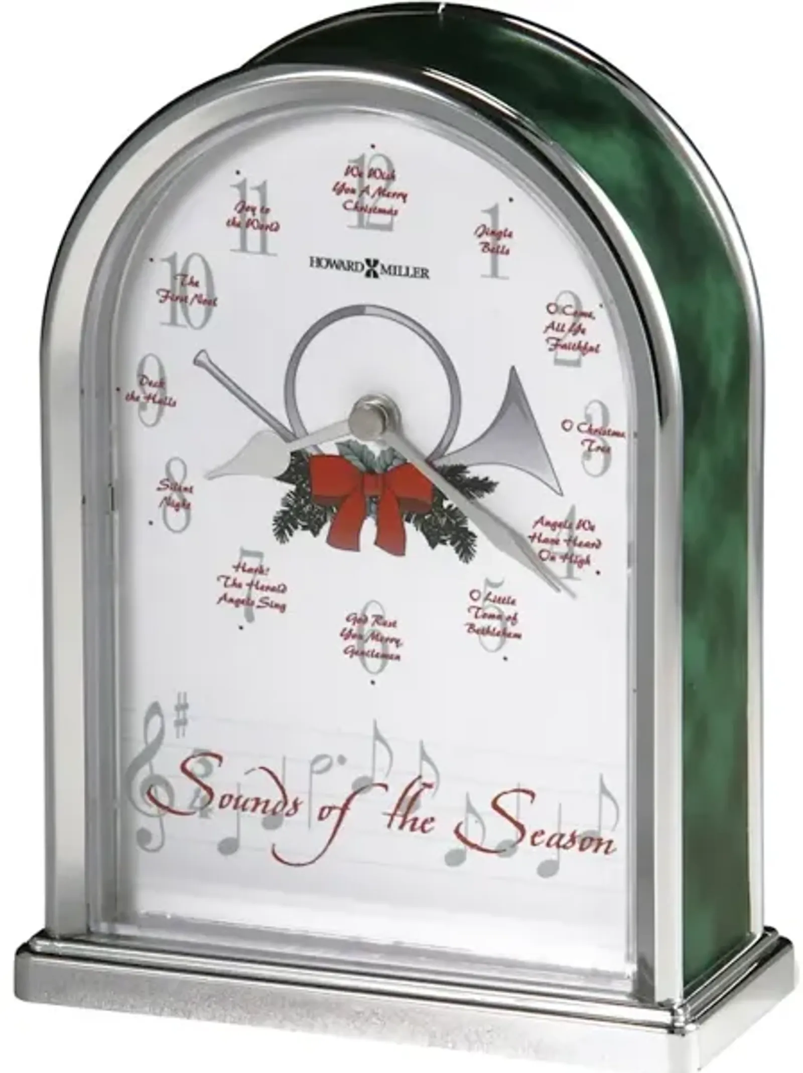 Sounds Of The Season Tabletop Clock