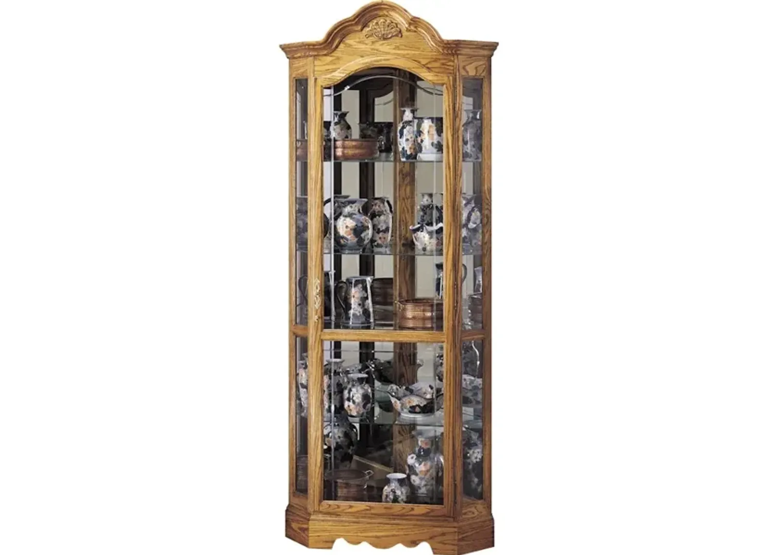 Wilshire Corner Curio Cabinet