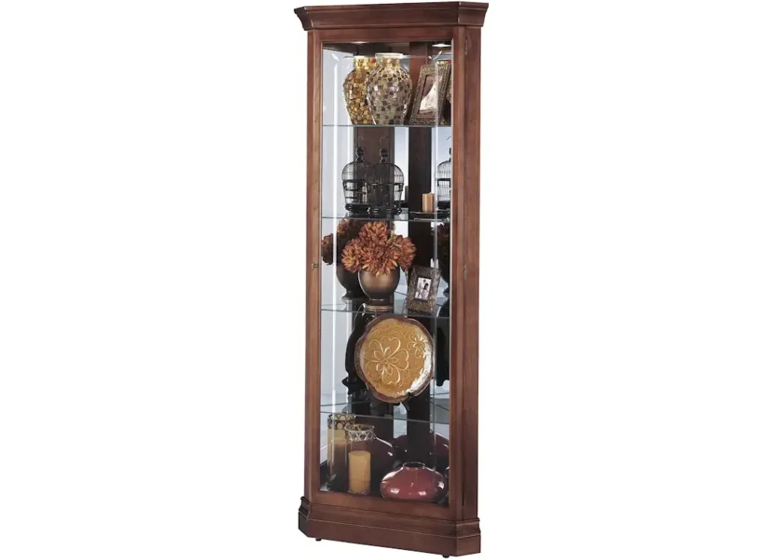 Lynwood Corner Curio Cabinet