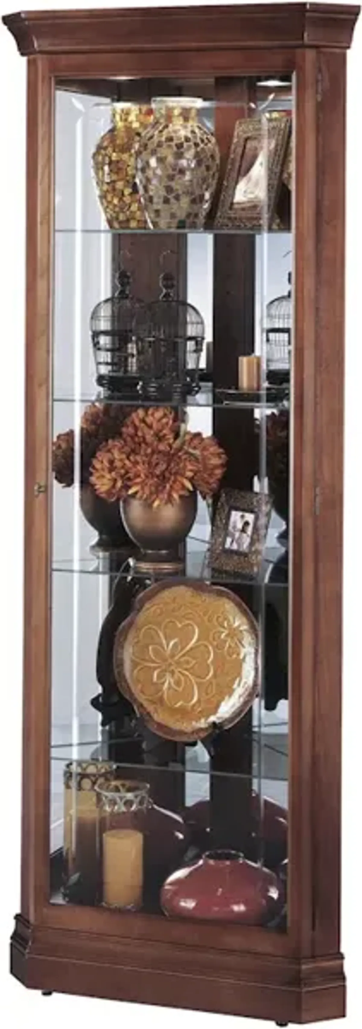 Lynwood Corner Curio Cabinet