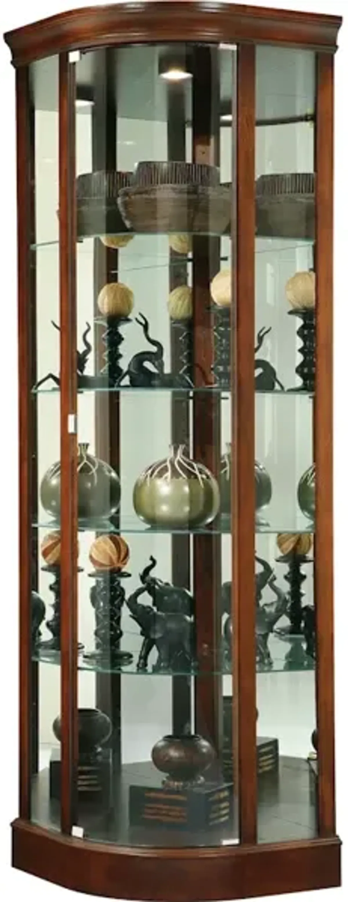 Marlowe Corner Curio Cabinet