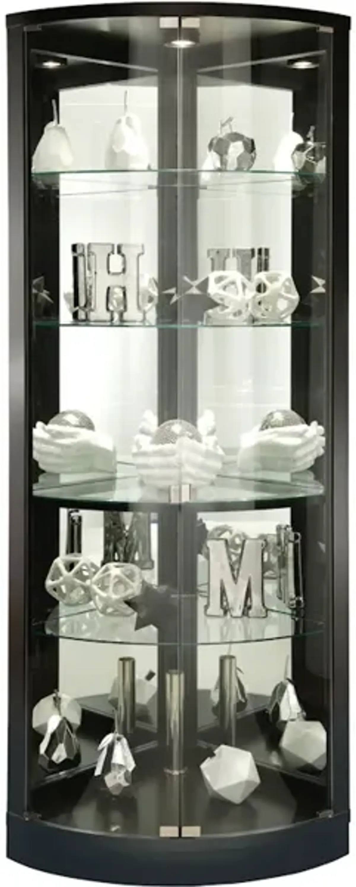 Jaime Corner Curio Cabinet