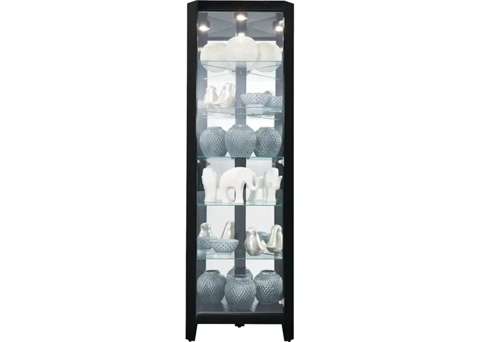 Tamsin III Corner Curio Cabinet