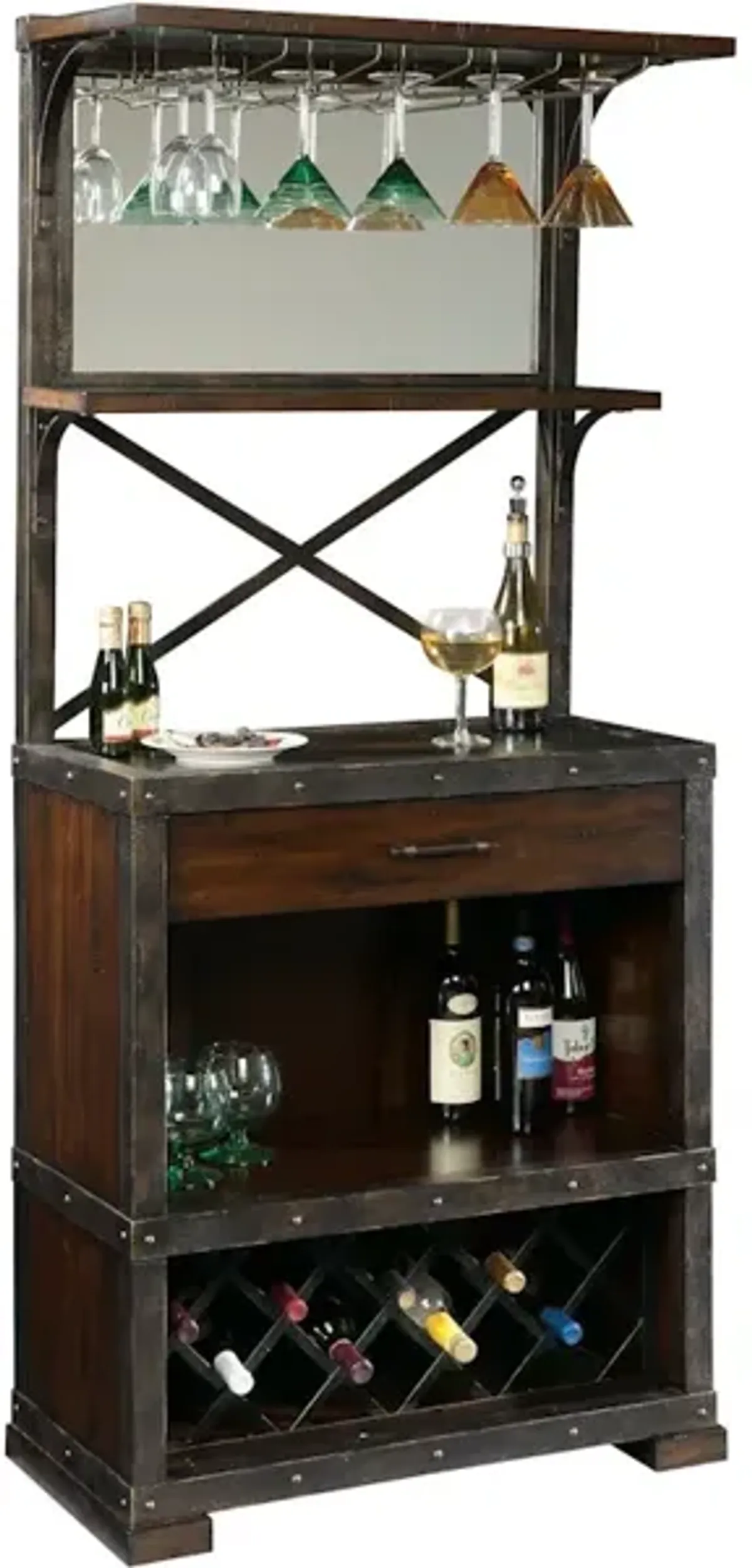 Red Mountain Wine Cabinet