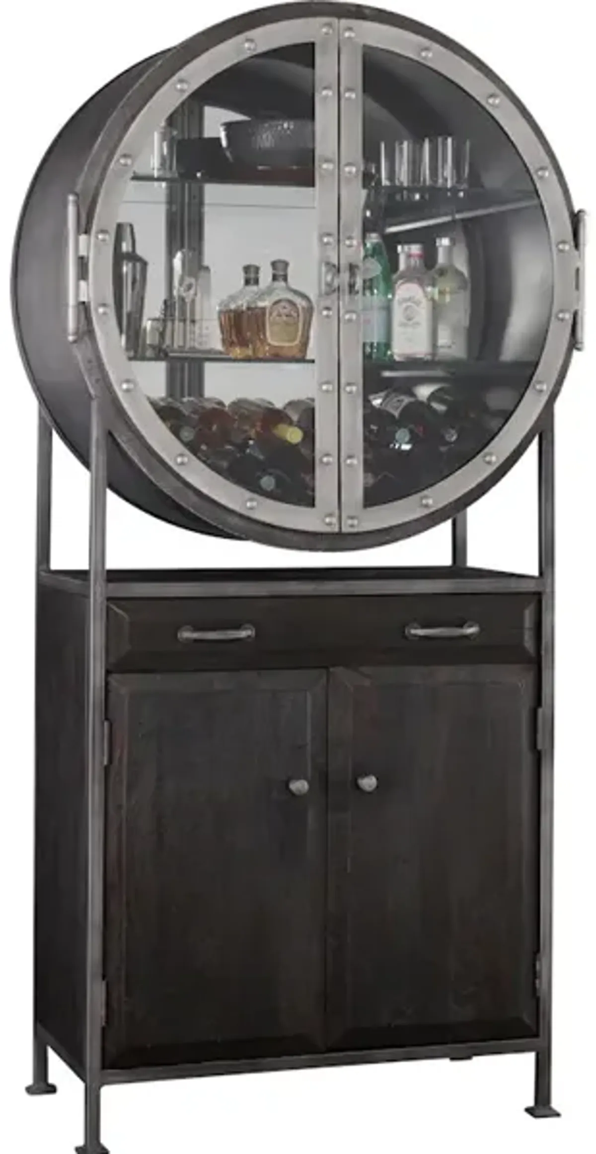 Rob Roy II Wine and Bar Cabinet