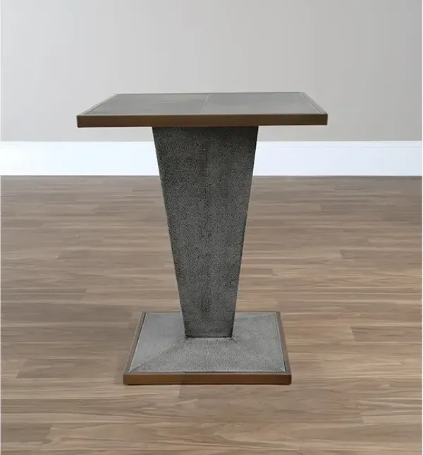 Atlas Shagreen Side Table