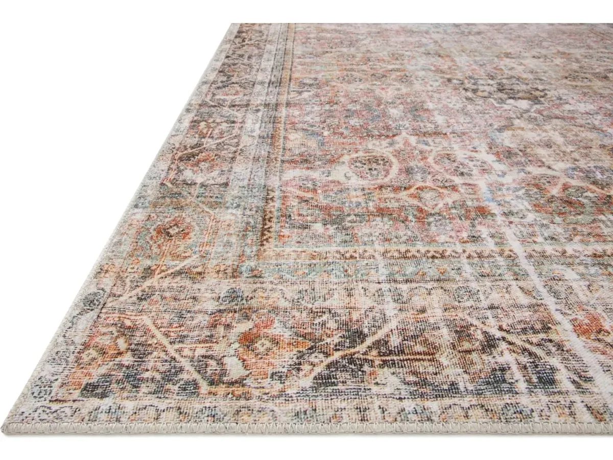 ADRIAN ADR-05 SUNSET/CHARCOAL 3'6 X 5'6 ACCENT RUG