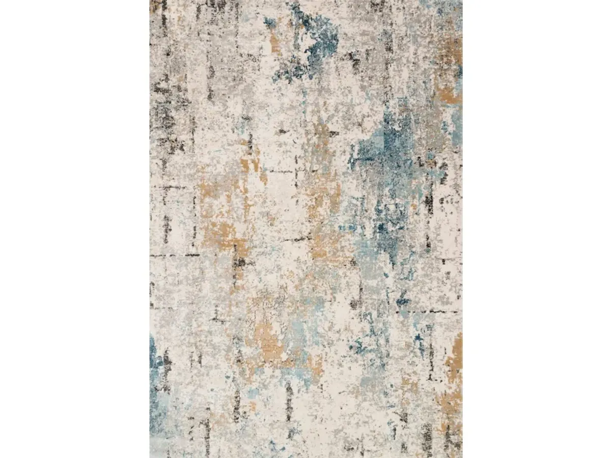 ALCHEMY ALC-01 STONE/SLATE 3'4 X 5'7 ACCENT RUG