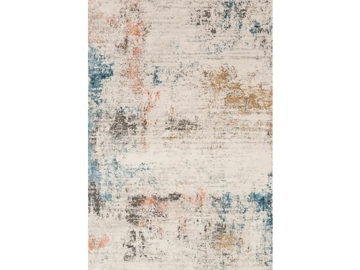 ALCHEMY ALC-03 IVORY/MULTI 2'8 X 10'6 RUNNER RUG